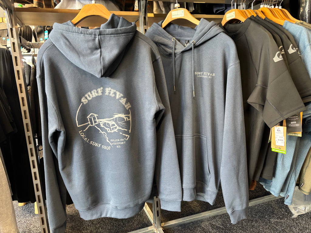 Surf Fevah Stone Blue Hoodie