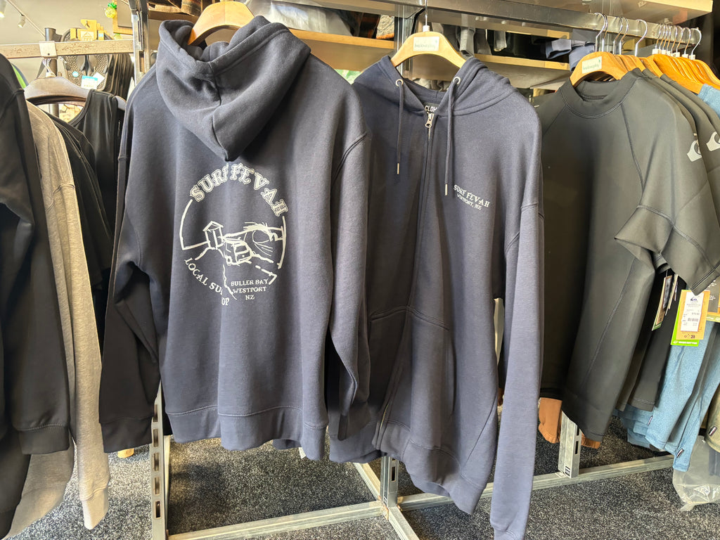 Surf Fevah Navy Zipper